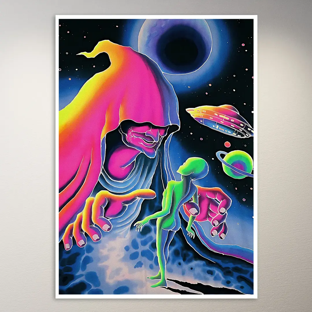 Trippy Kunst-Poster