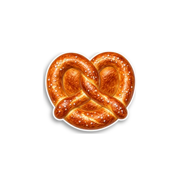 Pretzel Sticker