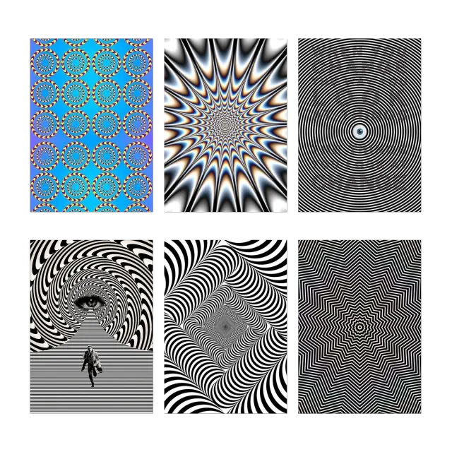 Really Trippy Posters Set of 6