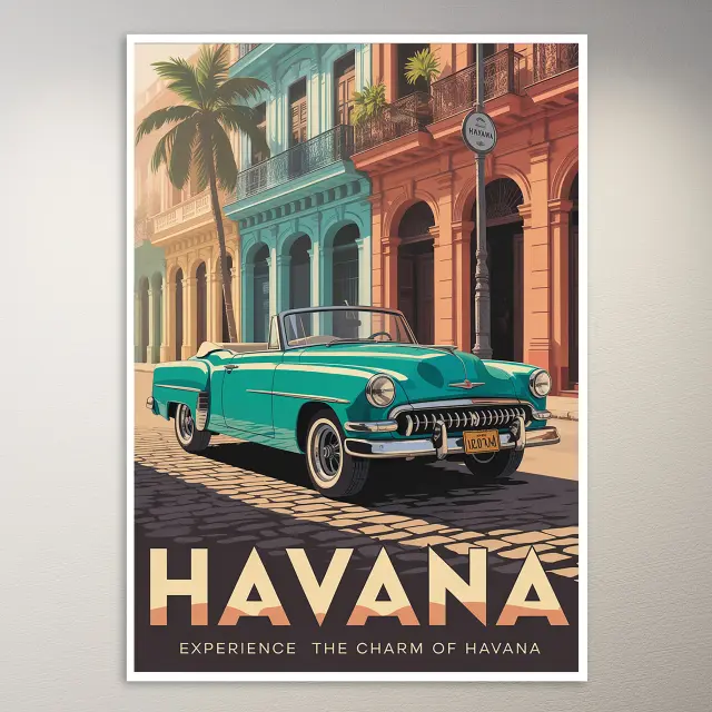 Havanna Reiseposter