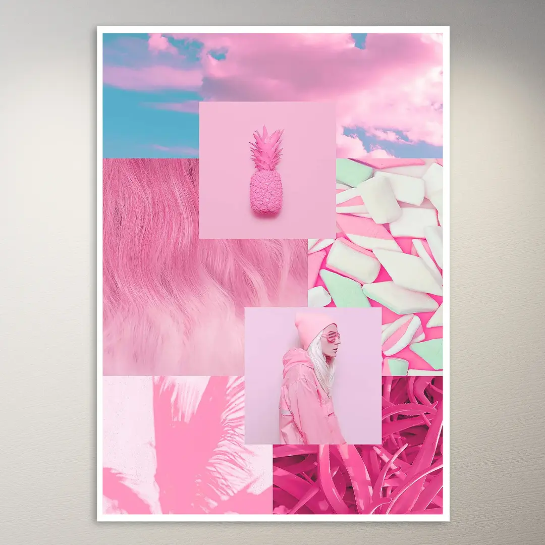 Random Aesthetics Wall Poster