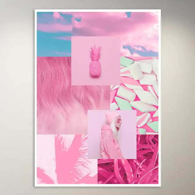 Random Aesthetics Wall Poster