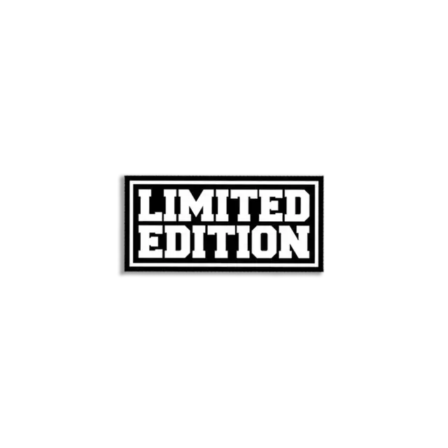 Limitierte Edition Sticker