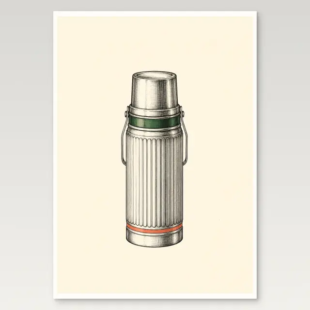 Thermos Flask Poster