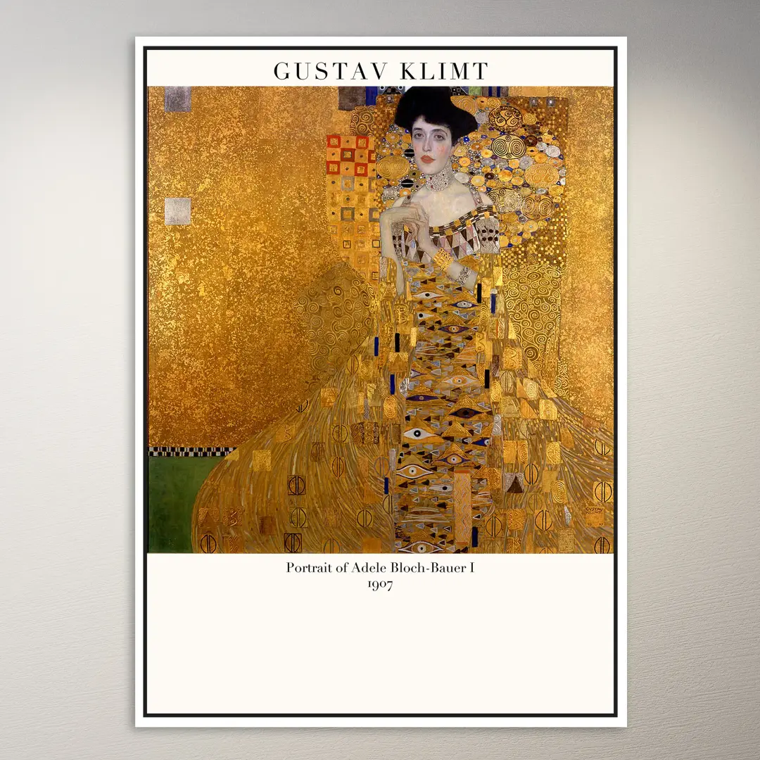 Gustav Klimt Bildnis Adele Bloch-Bauer I Poster