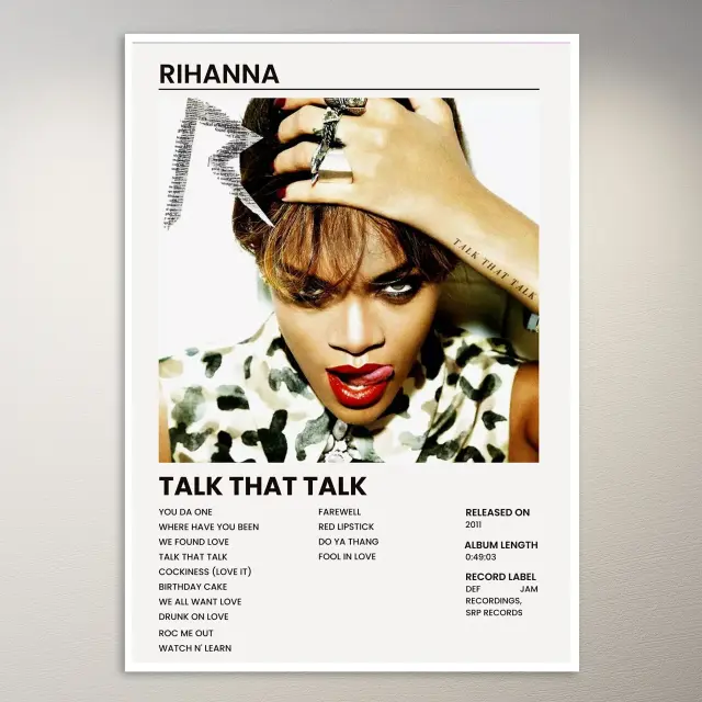 โปสเตอร์ Rihanna