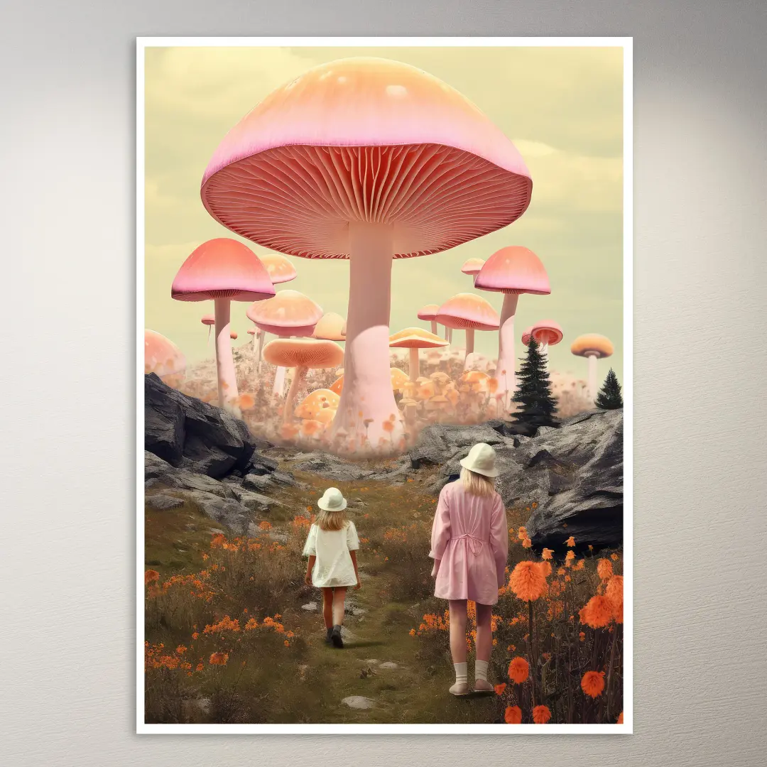 Trippy Kunst-Poster