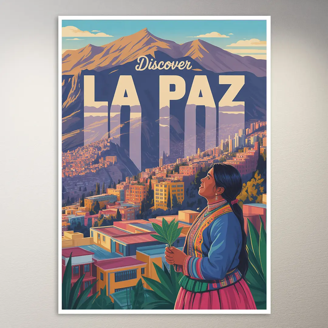 La Paz 旅遊海報