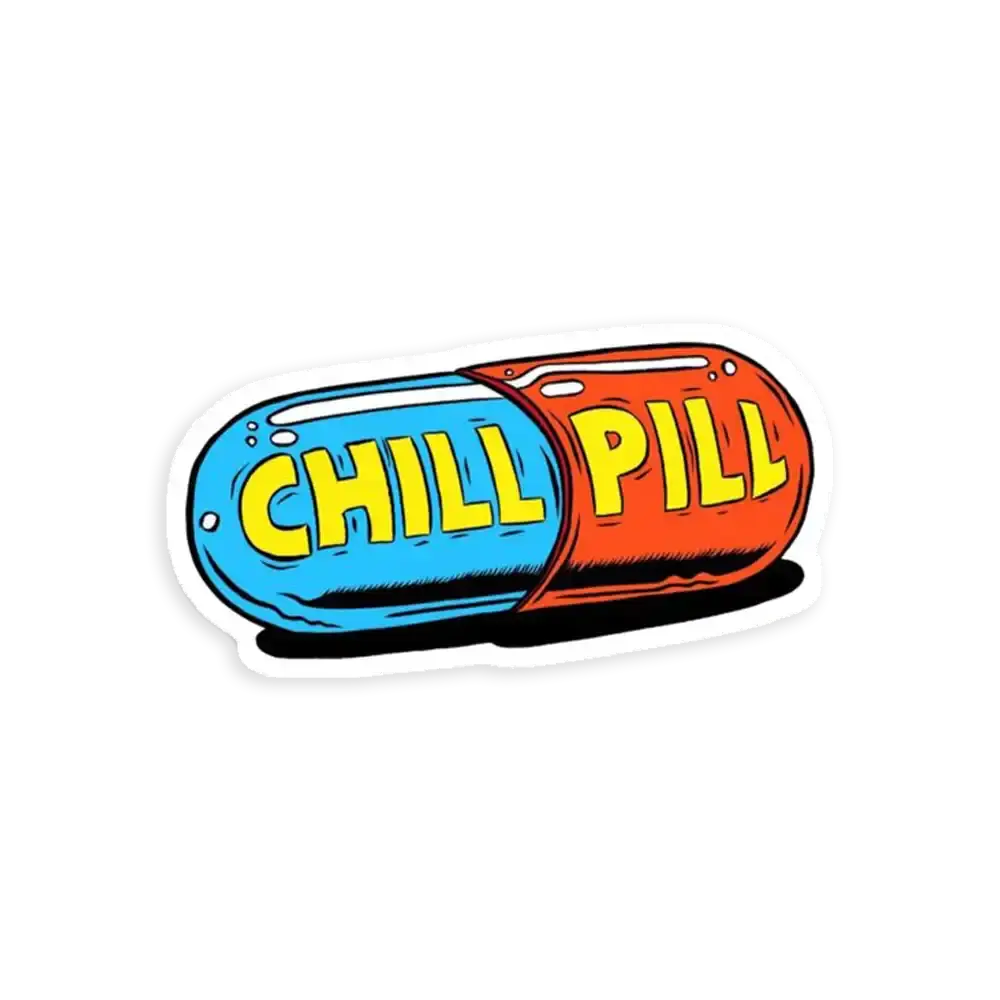 Chill Pill Sticker