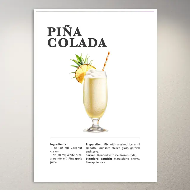 Piña Colada Poster