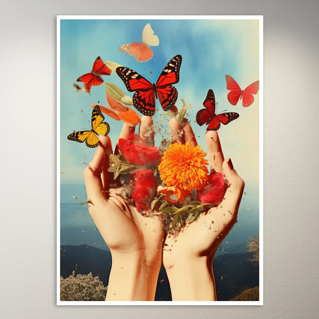 Trippy Kunst-Poster
