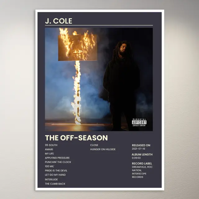 J. Cole Poster