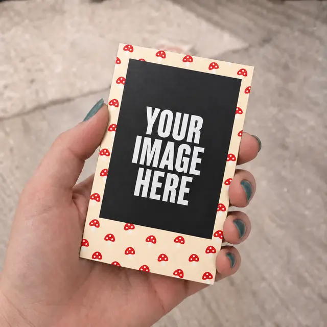 Toadstool Garden Polaroids