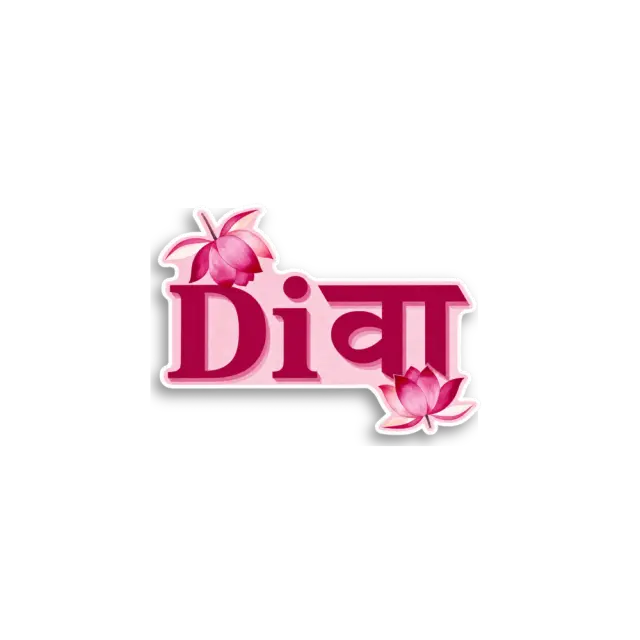 Diva 蓮花貼紙