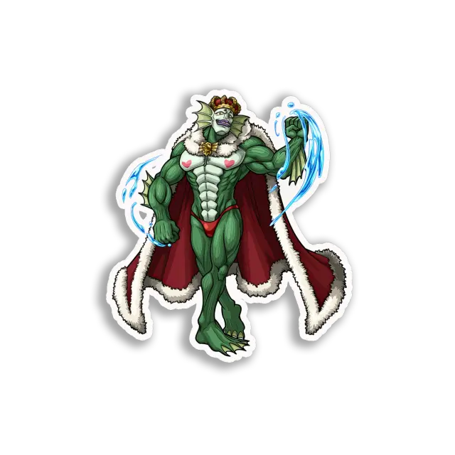 Water King's Majesty Sticker