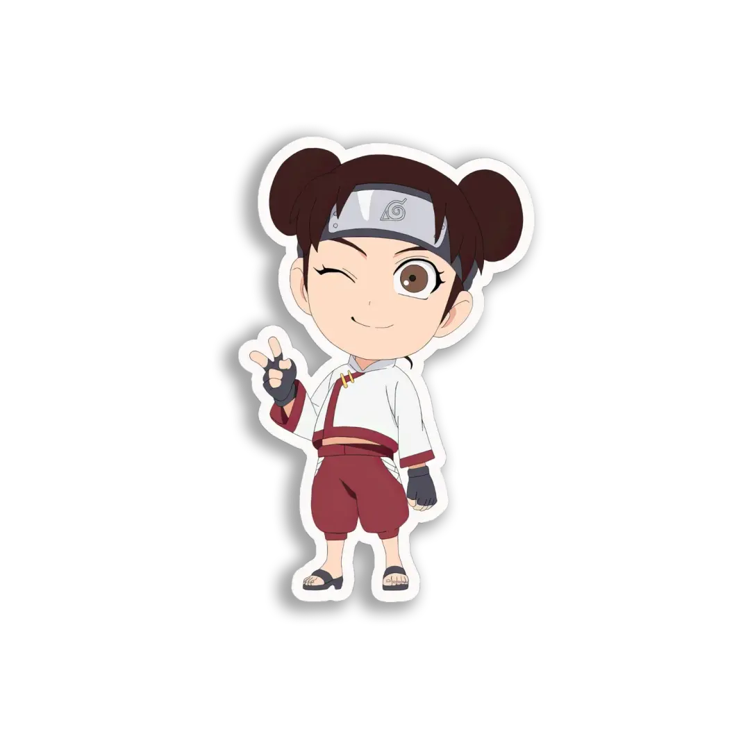 Temari Chibi Artwork Sticker