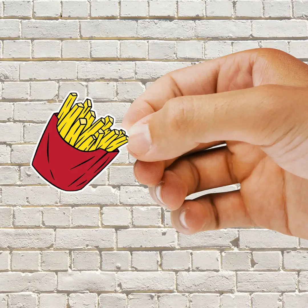 Kawaii Pommes Sticker