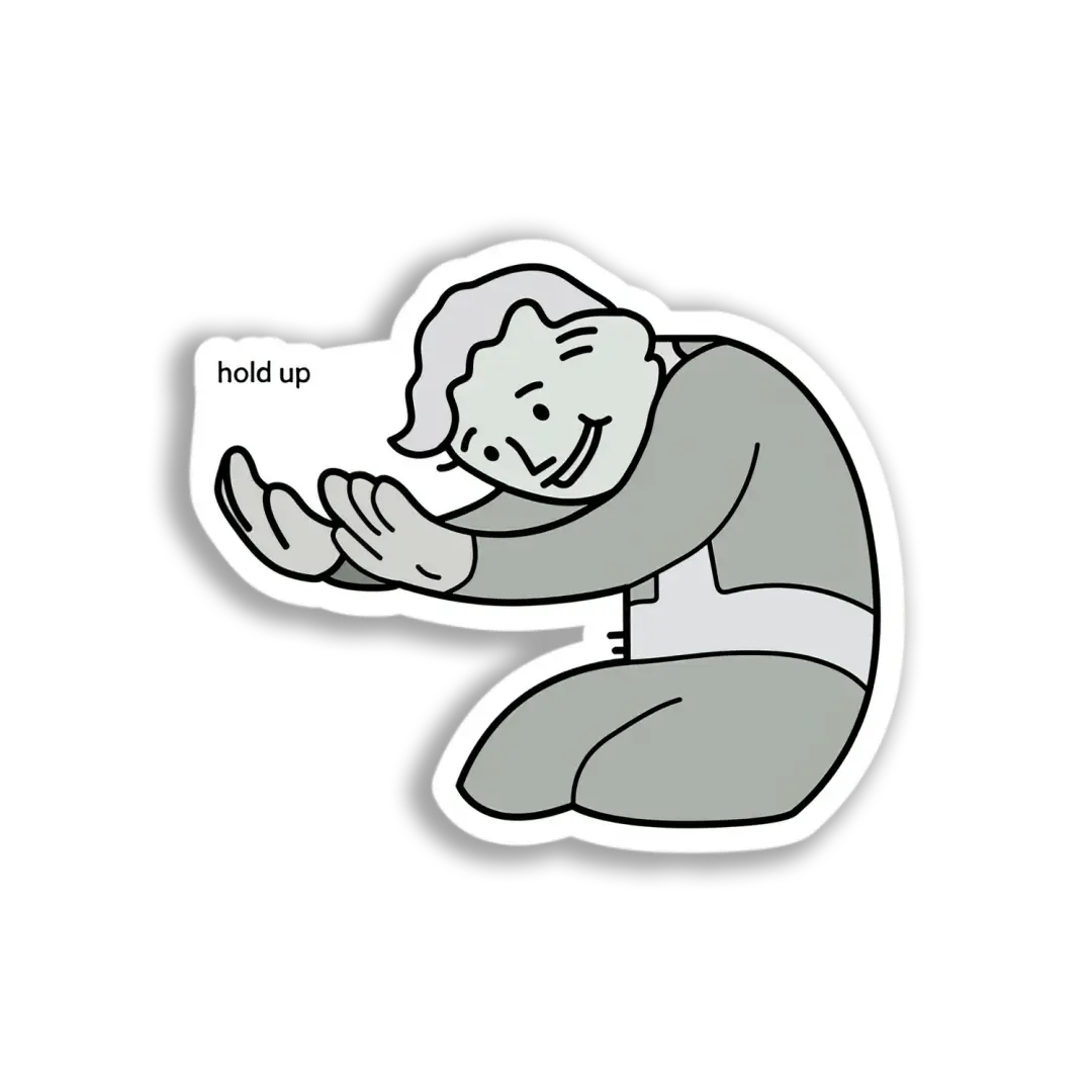 Vault Boy Moment mal Sticker