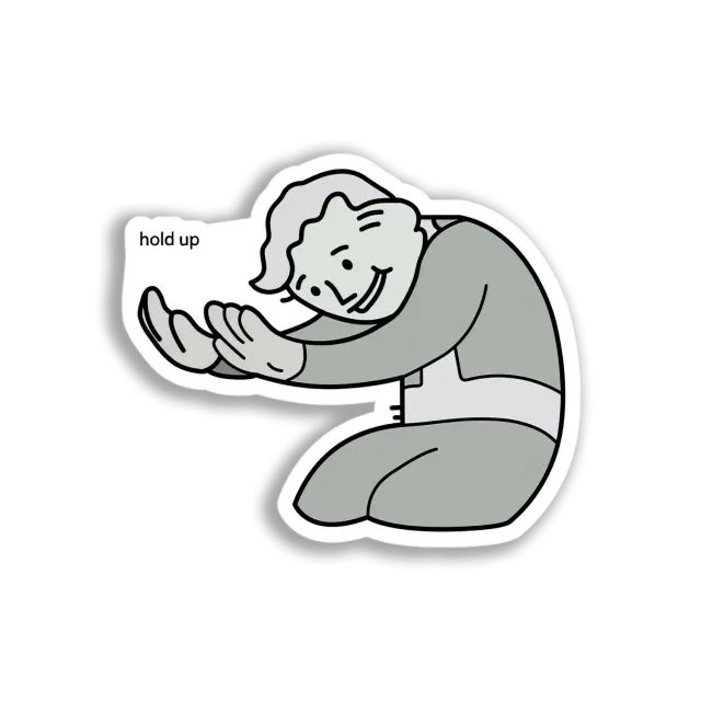 Vault Boy Moment mal Sticker