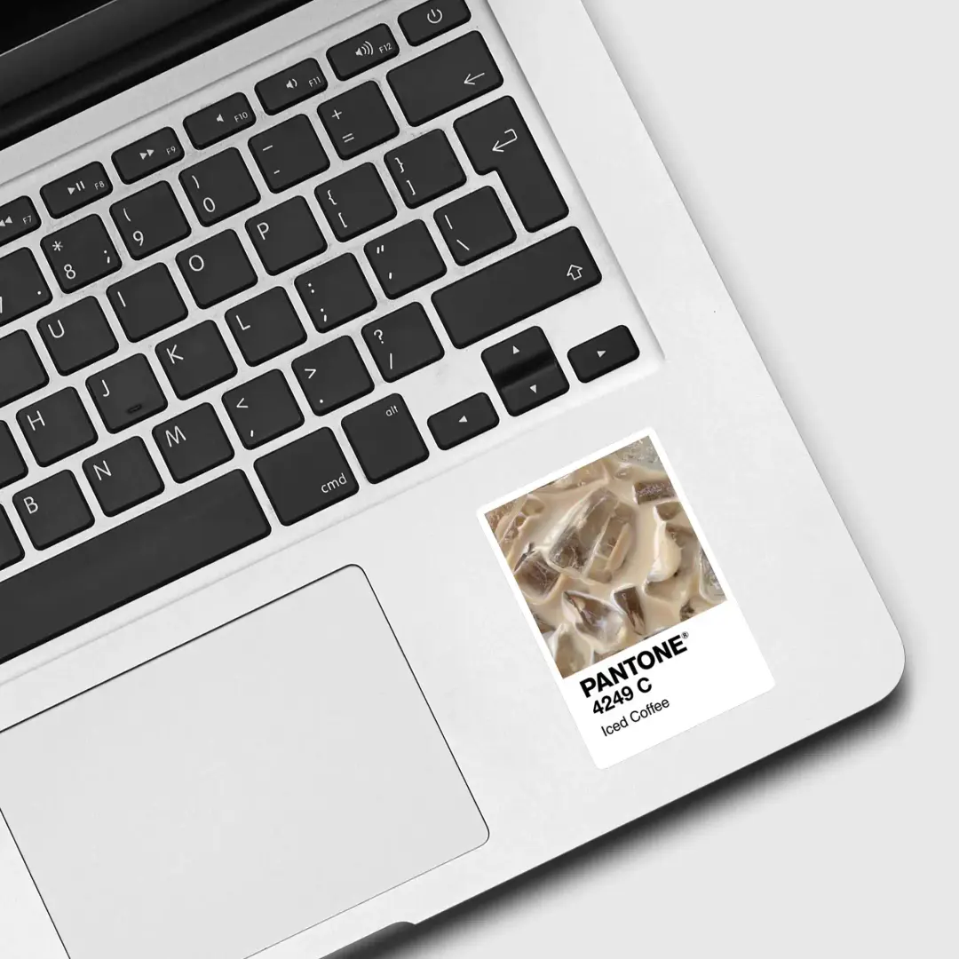Pantone Eiskaffee Sticker