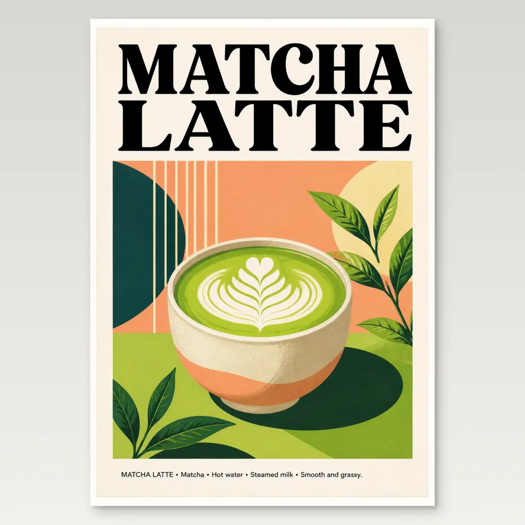 Matcha-Latte-Poster