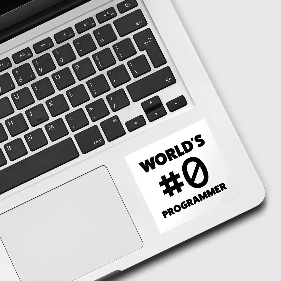 Weltbester Programmierer Nr. 1 Sticker
