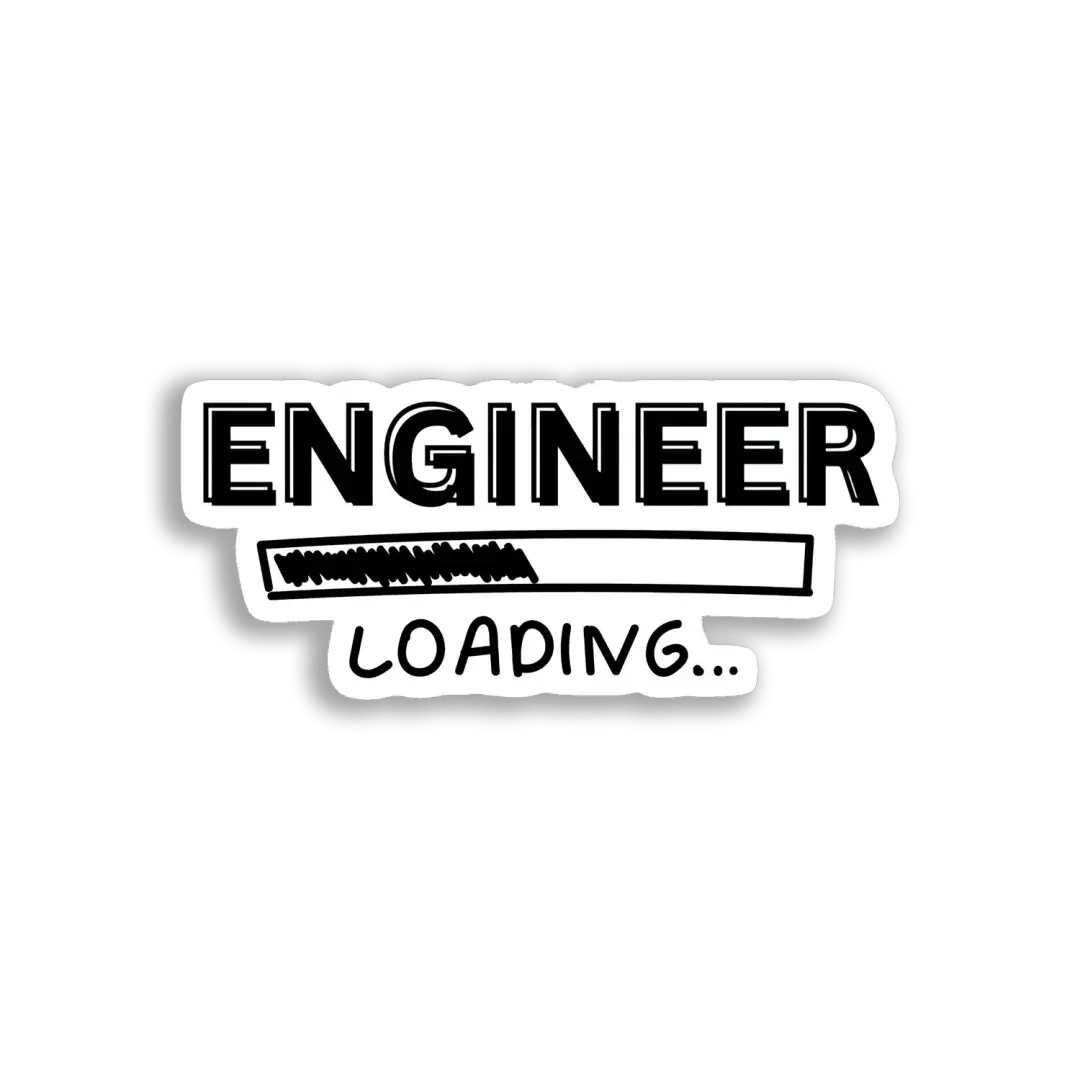 Engineer Loading Sticker