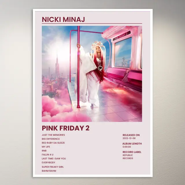 ملصق فني Nicki Minaj