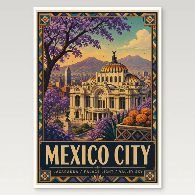 Mexico City Poster