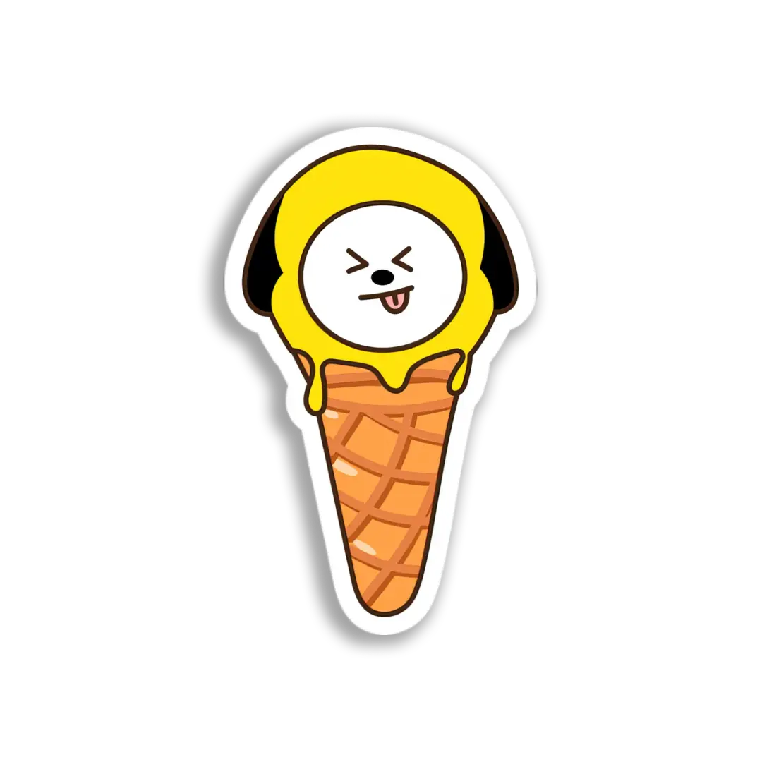 Koya Eiswaffel Sticker