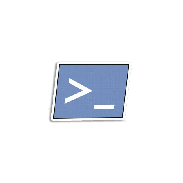 PowerShell Sticker