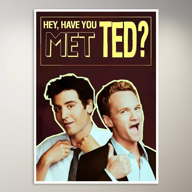 Have you met Ted? HIMYM Poster| Serien-Poster