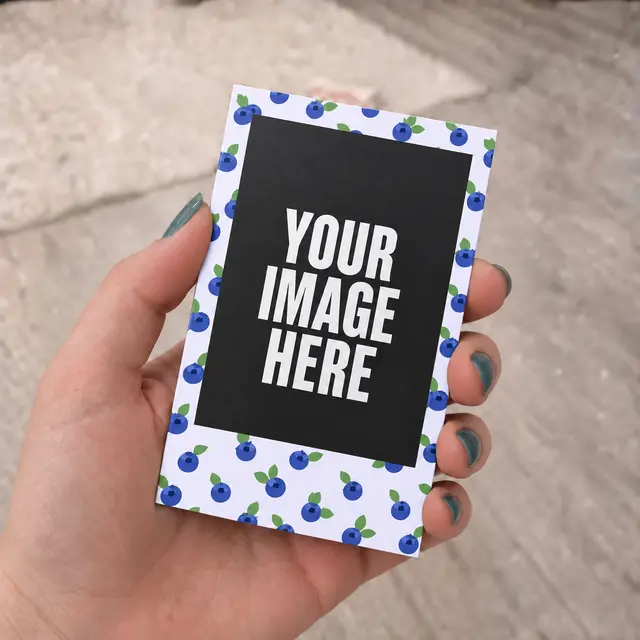 Blueberry Patch Polaroids