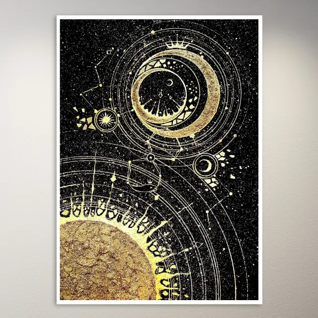 Astronomie-Poster