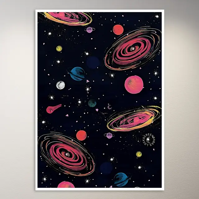Trippy Kunst-Poster