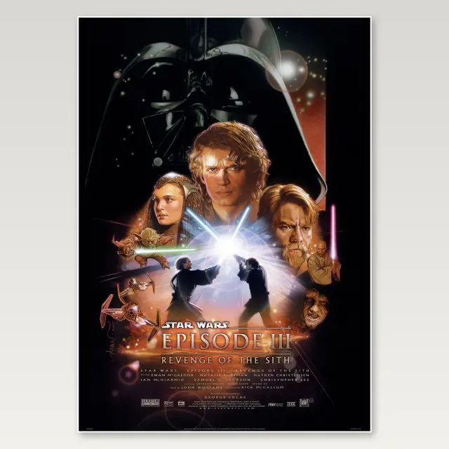 Star Wars Episode III Revenge of the Sith A4 海報