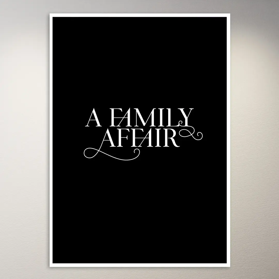 A Family Affair Poster