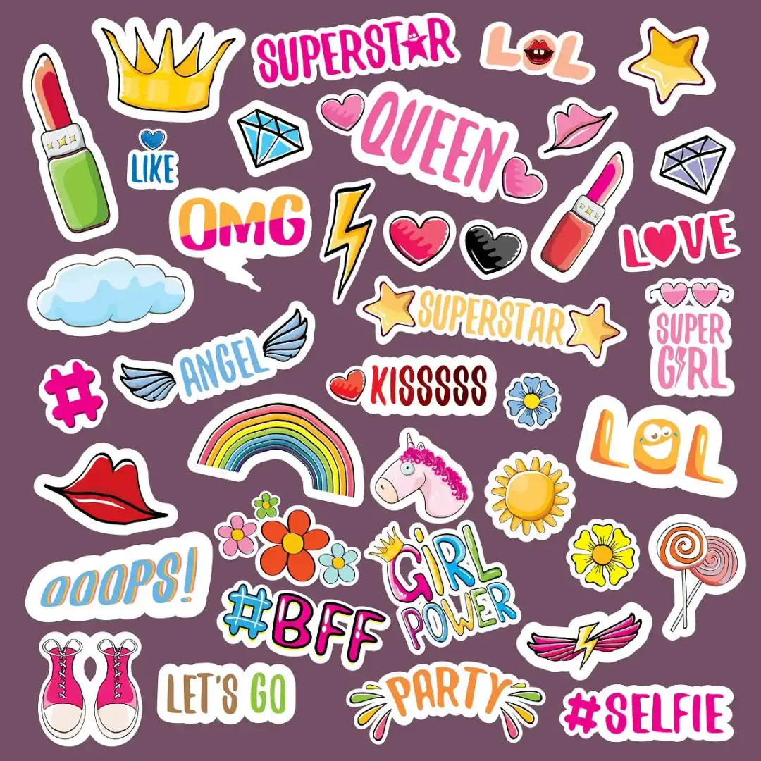 Mode-Doodle-Button-Sticker