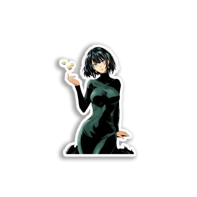 Tatsumaki im Kleid Sticker