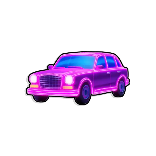 Neon Car