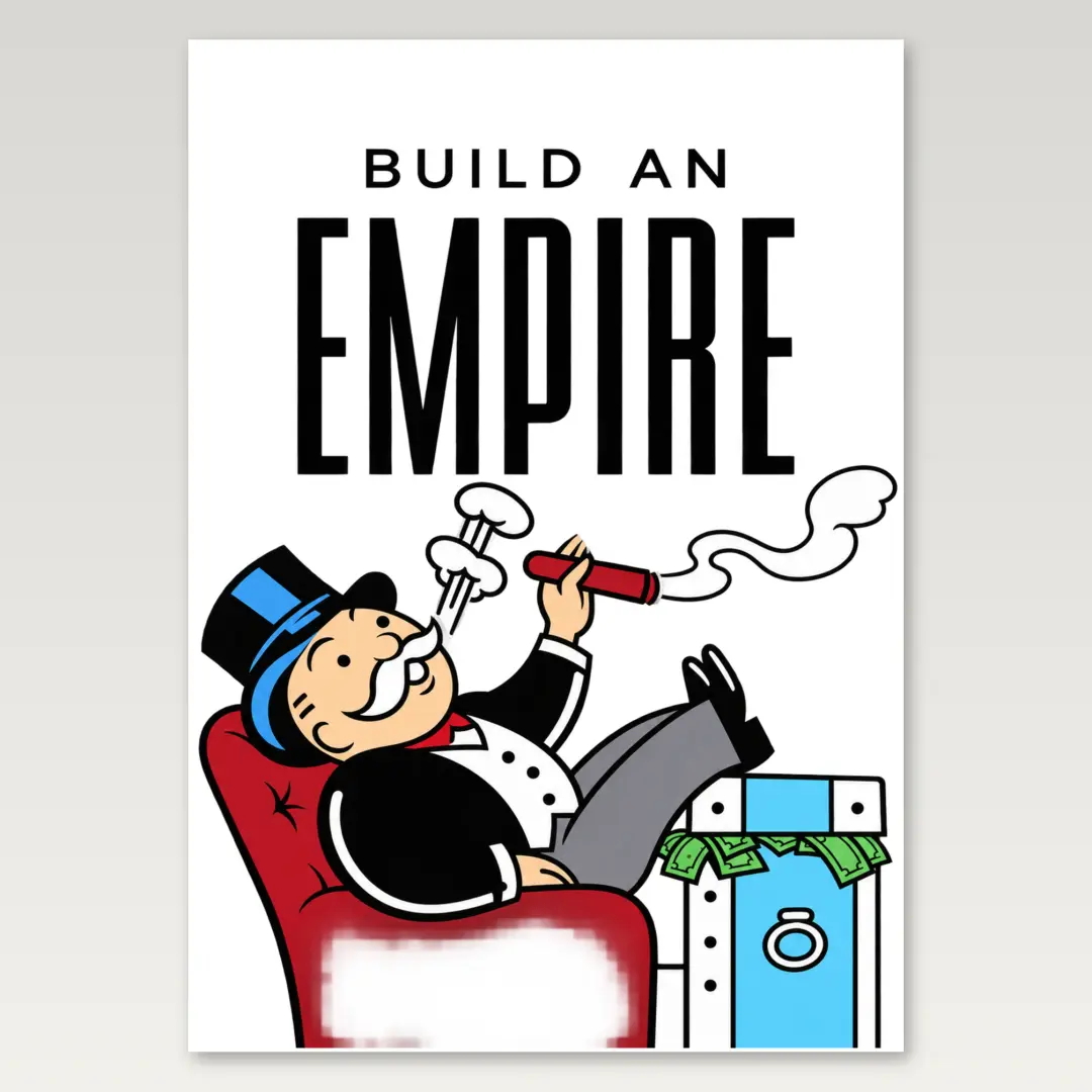 Build An Empire A4 Poster