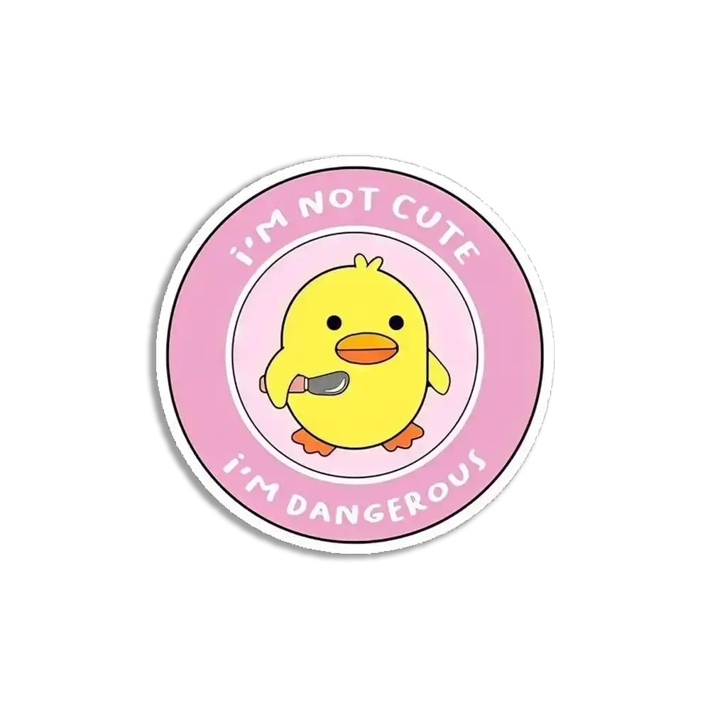 I'm pretty Cool but I cry a lot Sticker