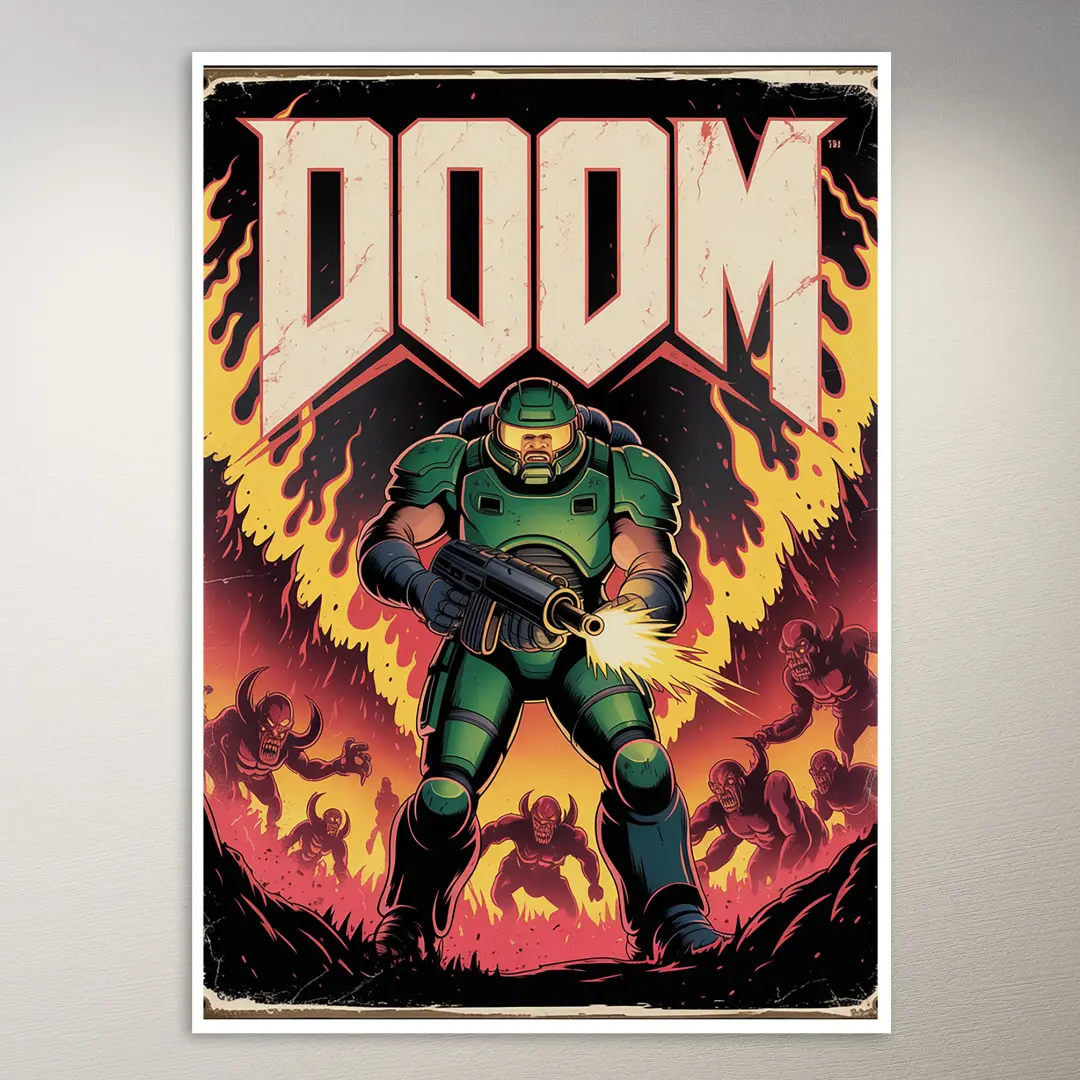 Póster de Doom (1993)