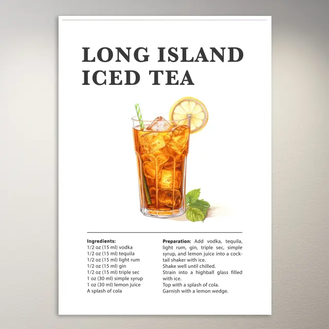 Long Island Iced Tea Poster