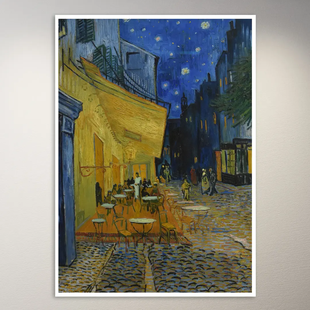 Caféterrasse am Abend | Vincent Van Gogh | Kunst-Poster