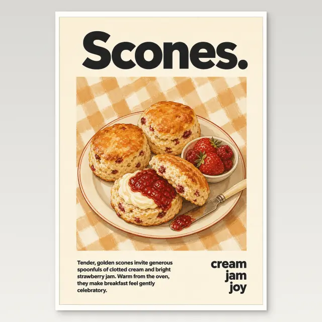 Scones-Poster