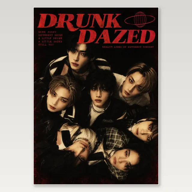 Drunk Dazed A4 海報