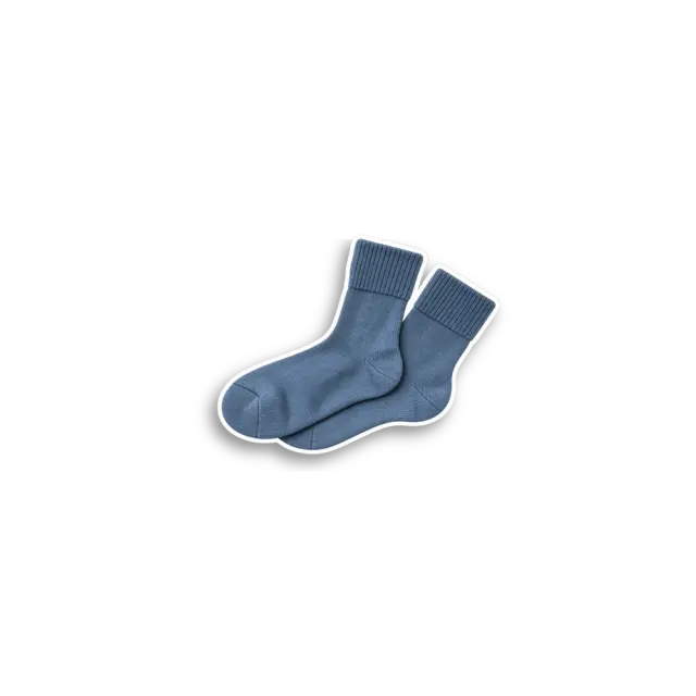 Blaue Socken Sticker