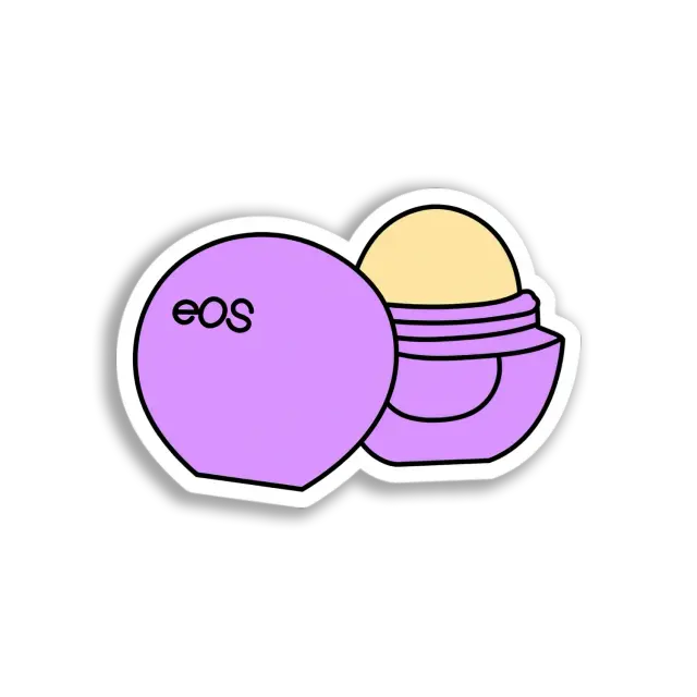 EOS Lippenbalsam-Kugel Sticker