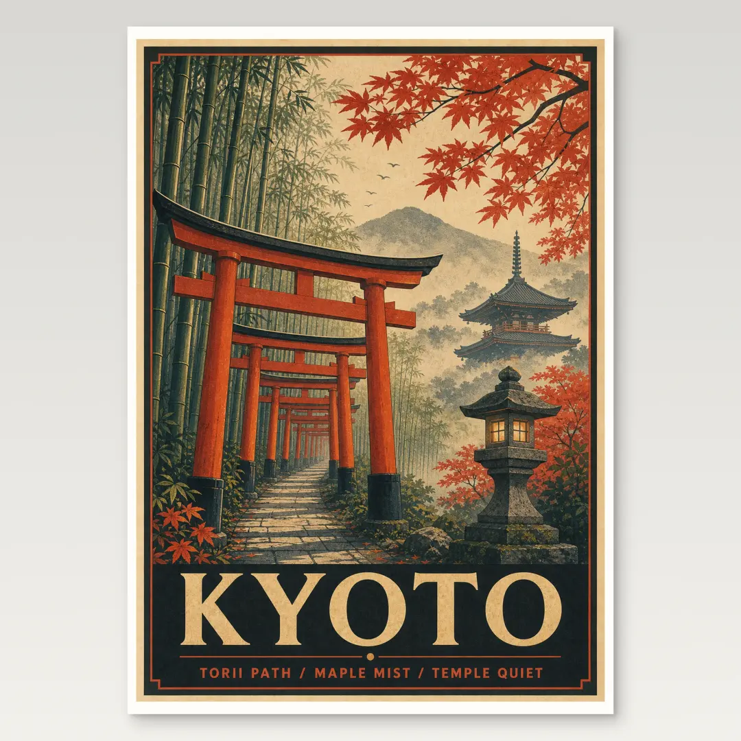 Póster de Kyoto
